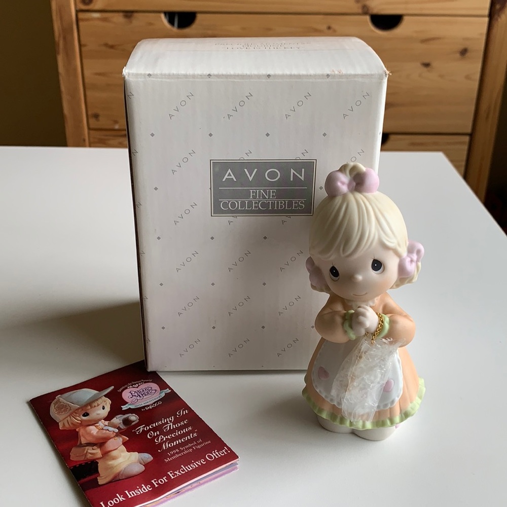 NIB Enesco Precious Moments “Love is the Key” 1998 20th Anniversary Special Ed.